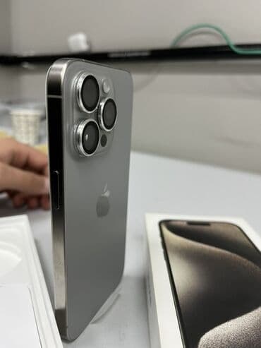 planşet ayfon: IPhone 15 Pro, 128 GB, Gümüşü, Zəmanət — 2