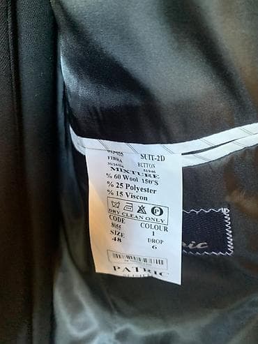 Şəxsi əşyalar: MVM Men’s Wear kişi kostyum gödəkçə - Rəng: qara - Model: Classic, 2 — 2