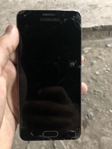 samsung j5 2018: Samsung Galaxy A5, rəng - Qara, Qırıq — 1