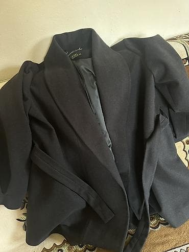 Мужская одежда: Пальто, M, цвет - Черный — 2