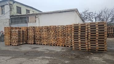 Digər taxta-şalban: Taxta paletlər – müxtəlif ölçülərdə - Material: quru, möhkəm ağac — 2