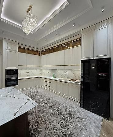 metbex stullari: Mətbəx mebeli – klassik-modern dizayn - Plan: L formalı — 1