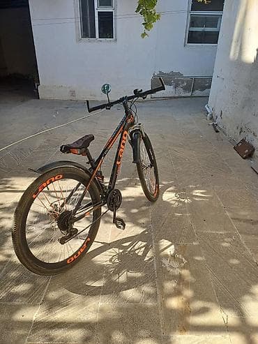 xvz velosiped: LANO dağ/şosse üslubunda velosiped - Çərçivə: yüngül metaldan, şose — 2
