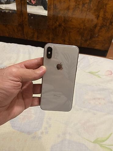 Telefon ehtiyat hissələri: IPhone X, 64 GB, Gümüşü, Face ID — 3