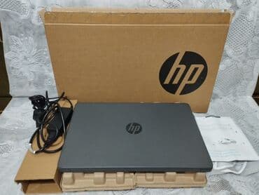 HP noutbuk – orijinal qutusu, adapteri və sənədləri ilə — 7