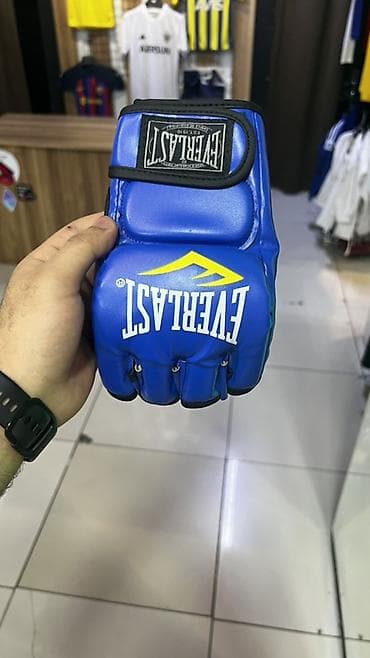 MMA/qarışıq döyüş idmanı üçün barmaq uclu əlcəklər – Venum dizaynı - — 5