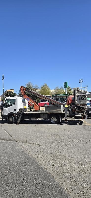 SATILIR.Nissan Cabstar Avtokran-avtosəbəti yuxarı hündürlüklərdə — 3