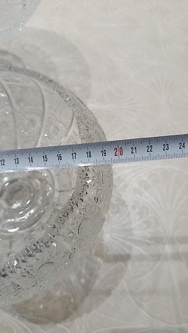 karaca bohemia crystal: Temiz cex xrustalidir 2balaca 1boyuk Yenidir islenmeyib.hal hazirda — 5