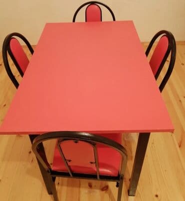 iran kafeli: Kvadrat masa, Mətbəx üçün, Qonaq otağı üçün, Dəhliz üçün, 4 nəfər, Açılmayan, İran, 3 il zəmanət — 18