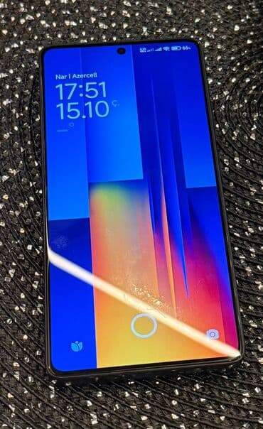 poko x 3 pro: Poco M6 Pro, 256 GB, rəng - Qara, Barmaq izi — 1