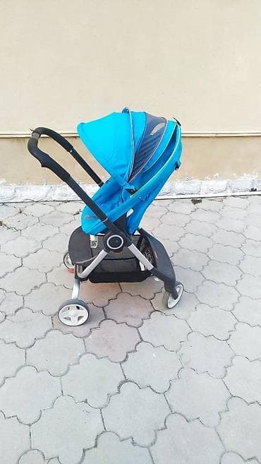 Original Stokke 2-1de. Her terefe cevrilir. Ustunde qiw cexolu ve