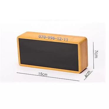 stolustu saatlar: Elektron saat 🔹Taxta elektron stolüstü saat🕰️ 🔹Ölkə daxili pulsuz — 5