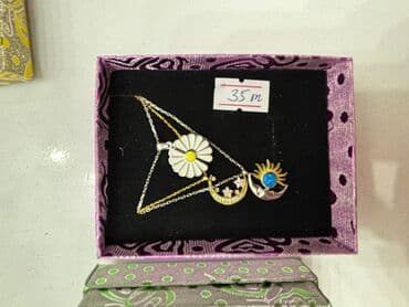 oğlan sepləri: Zərif bəzək dəstləri – kolyeler və kulonlar - Qutuda təqdim olunan — 4