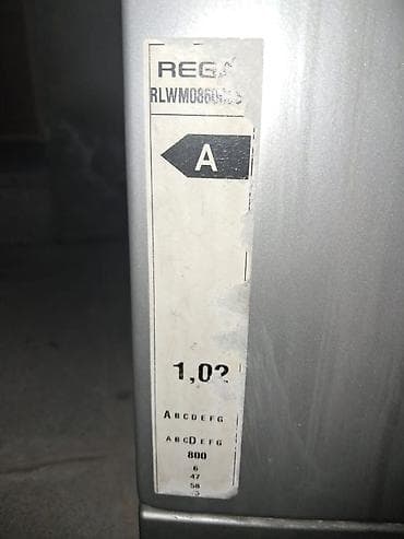 tikis fabrikinde elanlari: Regal RLWM0860CLS ön yükləməli paltaryuyan maşın - Rəng: gümüşü - — 3