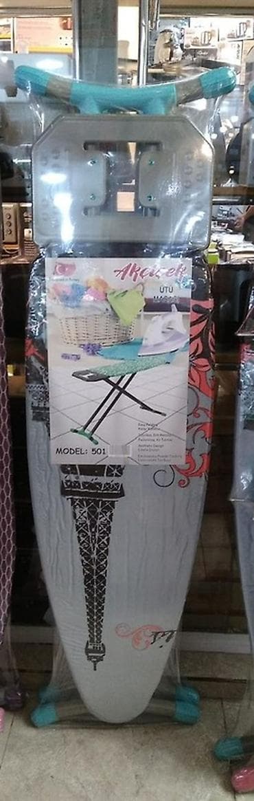 AKÇİÇƏK ütü masası – praktik və rahat ütüləmə üçün. Xüsusiyyətlər: -