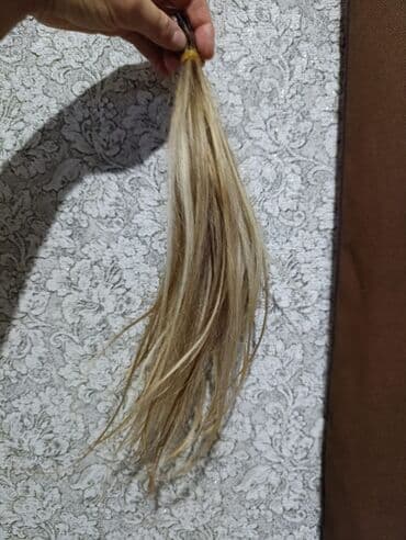 Endirim edildi❌ Sac 150 qram 100 azn Uzunlugu 45 sm 🏡Ehmedli 🚚