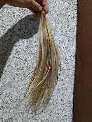 Endirim edildi❌ Sac 150 qram 100 azn Uzunlugu 45 sm 🏡Ehmedli 🚚 — 1