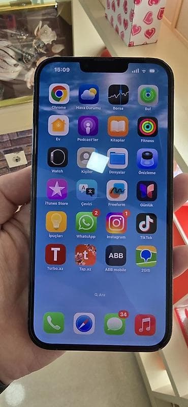 lalafo iphone 12: IPhone 13 Pro Max, 512 GB, Sierra Blue, Face ID, Simsiz şarj — 4