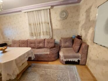 ağ stul: Qonaq otağı mebel dəsti - Künc divan: L formalı, yumşaq parça üzlü — 7