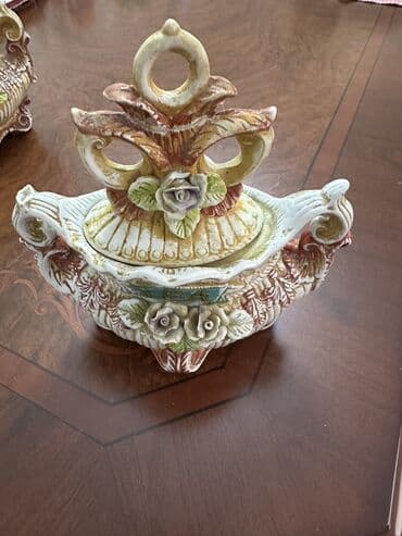 qab setkasi: Düyü,pesok,noxud qabı -20 azn
keramikadır — 5