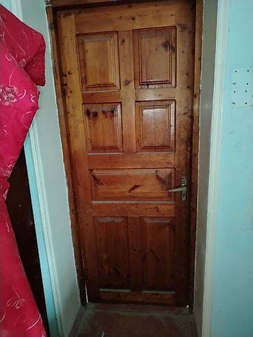 Mətbəx üçün İşlənmiş Otaq qapısı 80x200 sm Çərçivə ilə, Ödənişli çatdırılma