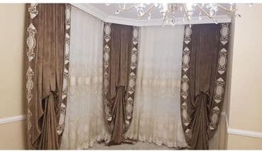 ev pərdələr: Yeni, Pərdə, Rayonlara çatdırılma, Pulsuz çatdırılma — 1