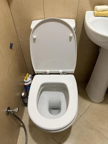 dus kabina: Satılır: Komplekt sanitar qovşağı avadanlıqları - Klozet: döşəməyə — 2