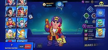 saat bataryası: Brawl Stars hesabı – yüksək səviyyəli və zəngin kontentli demək olar — 6