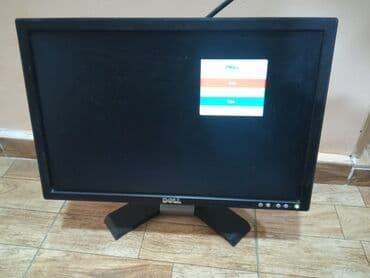 studio monitoru: Dell LCD monitor - Ekran diaqonalı təxminən 22–24 düym (geniş — 2