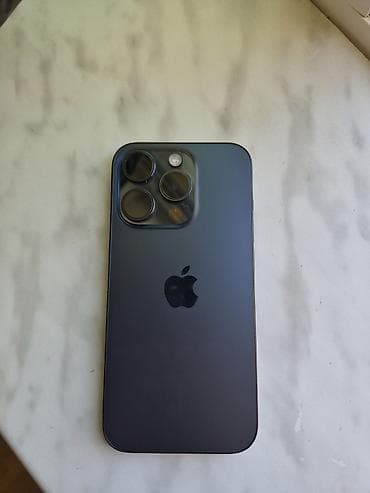islenmis mator: IPhone 16 Pro, 128 GB, Blue Titanium, Face ID — 1