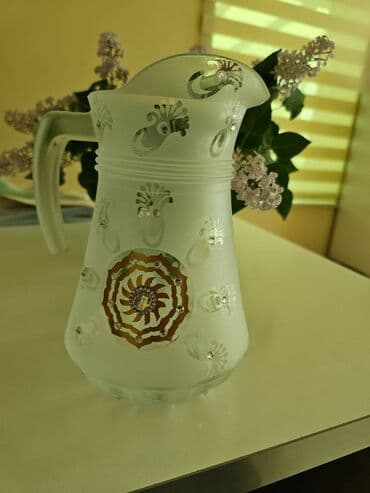 qrafinka: Rəng - Ağ, Şüşə, 7, 2 l — 2