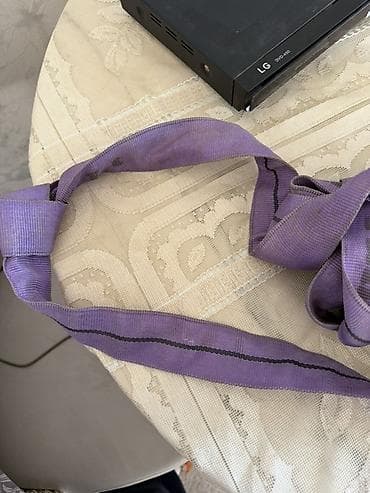 Qapılar və aksessuarlar: Bənövşəyi rəngli tekstil qaldırma kəməri (sapan) - Material: möhkəm — 2