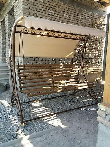 qamak yellencek: Divan-yelləncək, Zontikli, Metal — 7