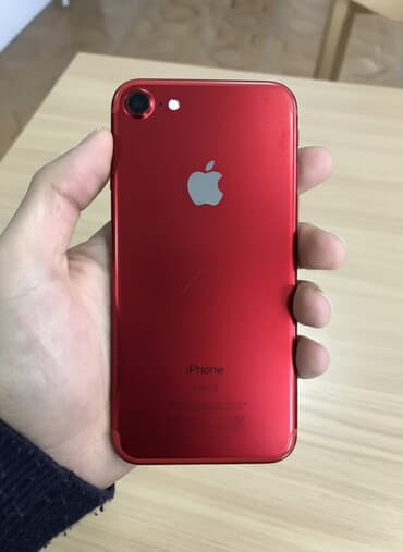 IPhone 7, 128 GB, Qırmızı, Barmaq izi