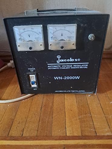Jacobs WN-2000W avtomatik gərginlik tənzimləyicisi (Automatic Voltage