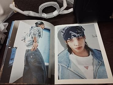 Reklam, çap: Məhsul: Hyunjin Kataloq – GUESS Təsvir: - Orijinal GUESS çap — 2