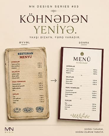 Реклама, печать: MN Media — biznesiniz üçün peşəkar sosial media və kreativ kontent — 4