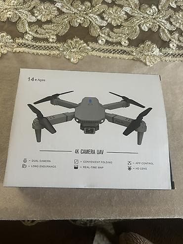 çoxlu oyun: 4K Camera UAV dron Xüsusiyyətlər: - 4K HD linzalı ikili kamera (Dual — 1