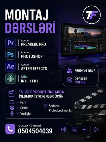 saz kursları: Kompüter kursu: Adobe Photoshop, Onlayn — 1
