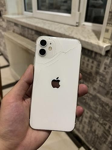 iphone 12 ağ: IPhone 11, 64 GB, Ağ, Face ID — 7