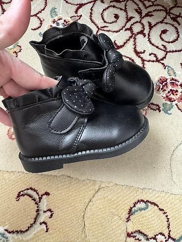 Игрушки: Qız uşaqları üçün qara botinka yeni - Model: uşaq botinkası, klassik — 2