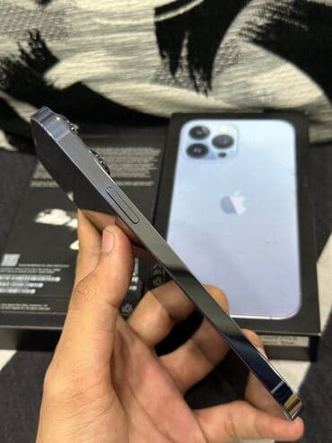 kabelər: IPhone 13 Pro Max, 128 GB, Sierra Blue, Face ID — 2