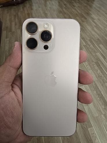 adapter apple: IPhone 16 Pro Max, 256 GB, Desert Titanium, Face ID — 1