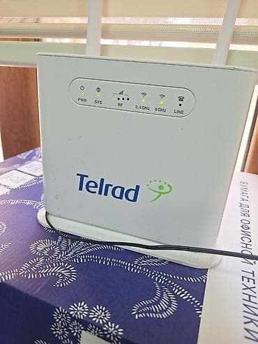 router mi: Telrad CPE12102-SJ 4G Wi‑Fi router Xüsusiyyətlər: - 4G LTE CPE – SIM — 3
