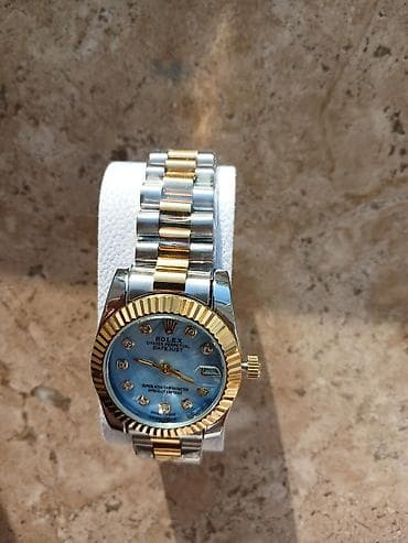 tissot saatlar: Yeni, Qol saatı, Rolex, rəng - Mavi — 1