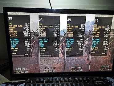 монитор бу: Rx 6700 xt 12vram 4060 5050 3060ti 2080 dan guclu 1080pde 2k ise — 4