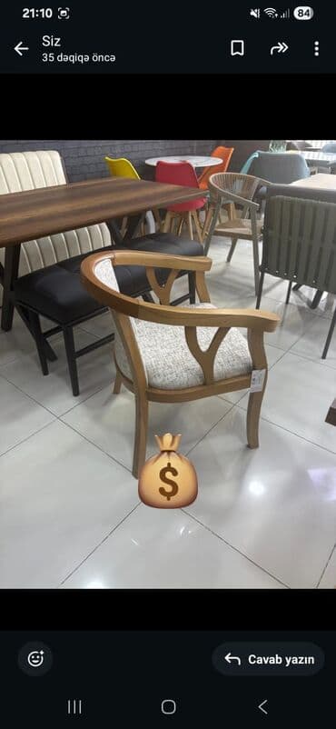 Oturacaq rəng seçimi var