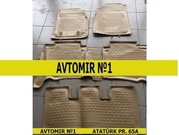 rezin ayaqalti: Toyota Fartuner 2012 polorutan ayaqaltı rezini 🚙🚒 Ünvana və Bölgələrə — 1