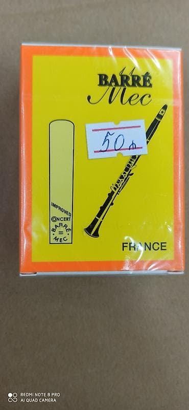 ucuz gitara satisi: Tros barre, qamış, klarnet trosu, klarnet qamışı Rast musiqi alətləri — 1