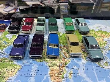 dvd diskler: Sovet dövrü miniatür avtomobil kolleksiyası – ölçü 1:43 Maşınlar — 2